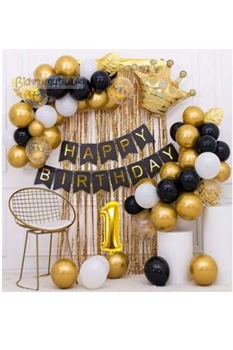 KRAL TAÇLI SET HAPPY BIRTHDAY