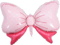 Pembe Fiyonk Folyo Balon Parti Kutlama