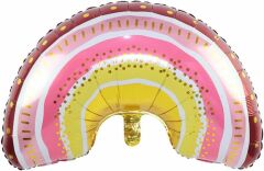 Gökkuşağı Folyo Balon Parti Kutlama Eğlence Boho Rainbow