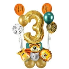 3 Yaş Safari Folyo Set