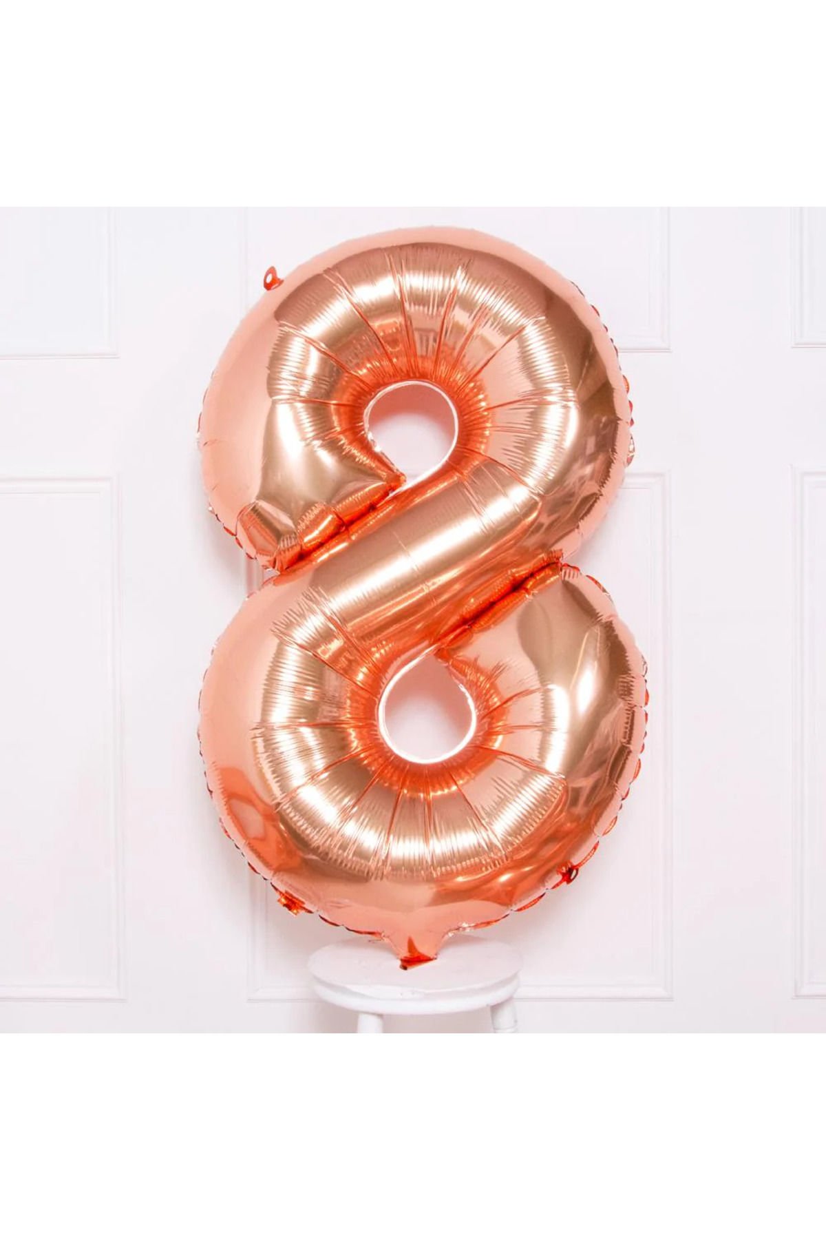Rosegold Rakam Folyo Balon 16 İnç