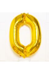 Gold 16 İnç Rakam Folyo Balon