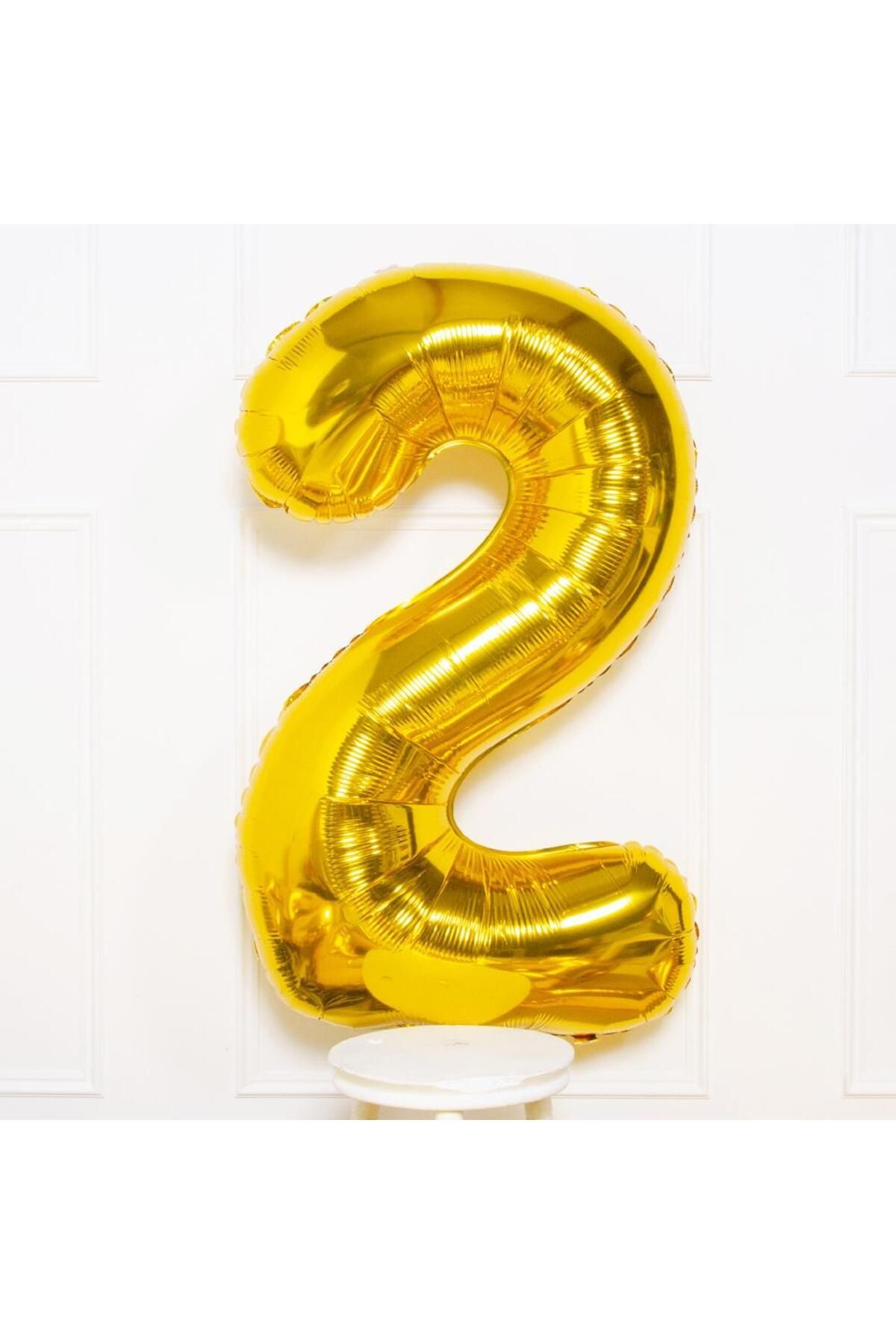 Gold 16 İnç Rakam Folyo Balon