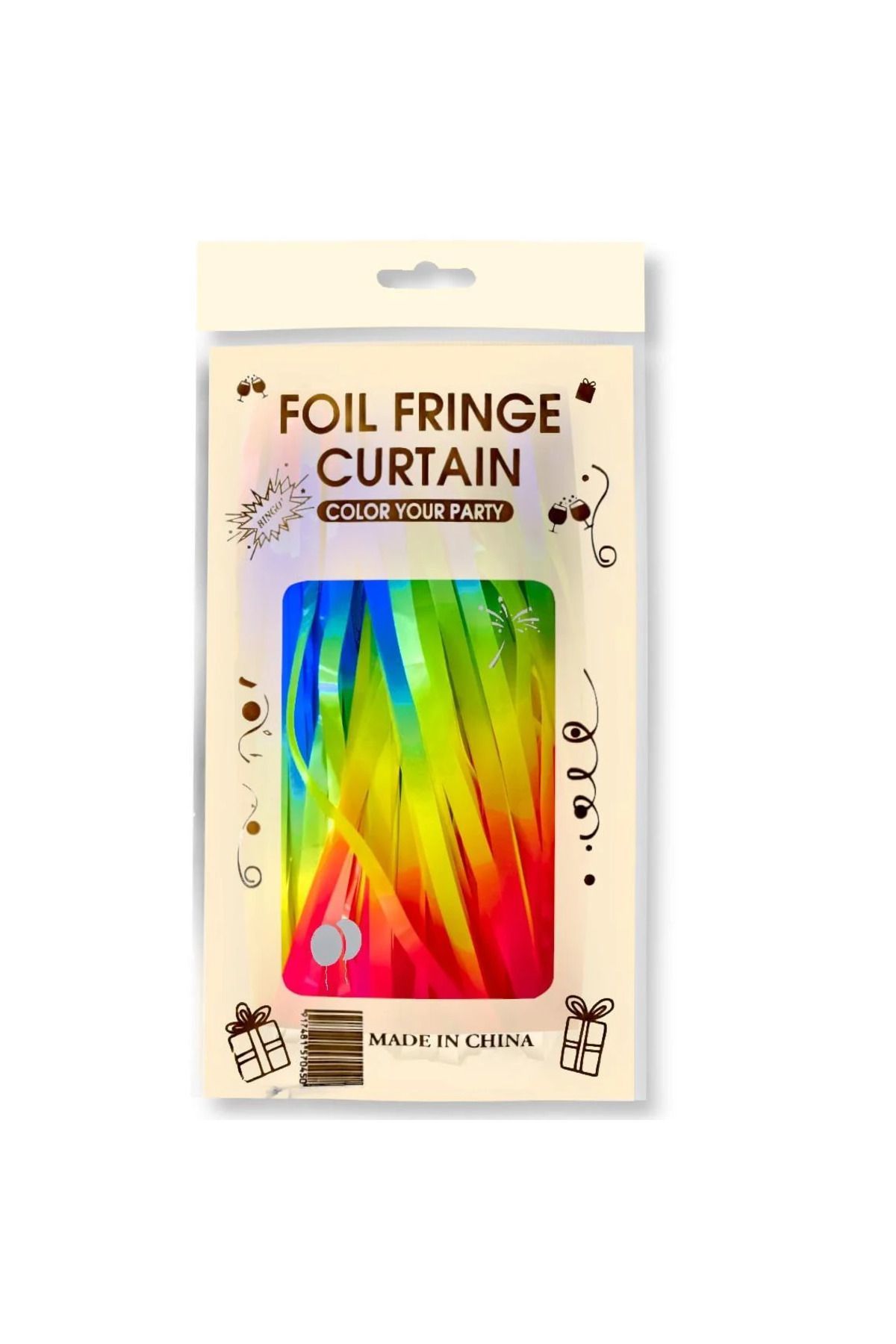 İTHAL METALİZE HOLOGRAM MASA ETEĞİ