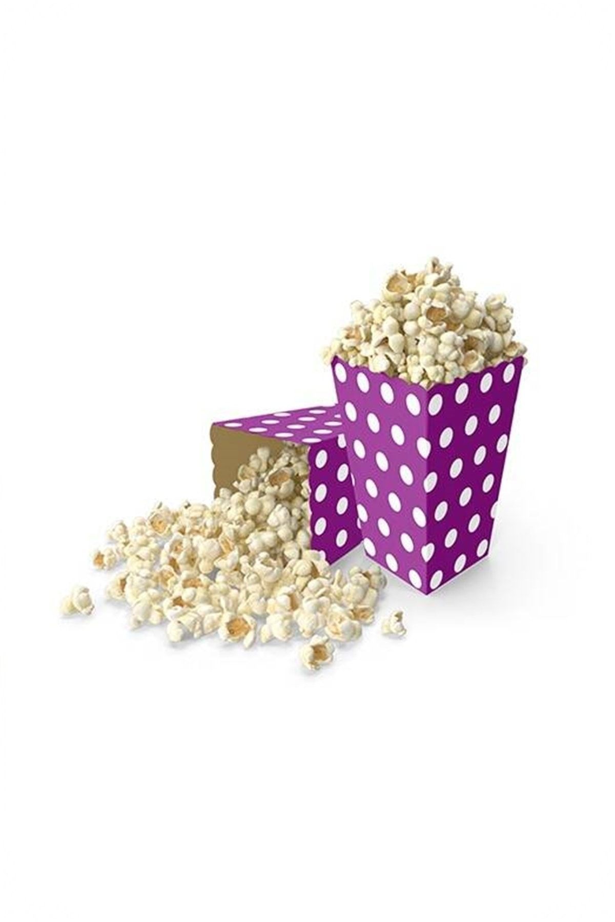 Popcorn Kutusu ( Mısır , Cips Kutusu ) 8 Adet