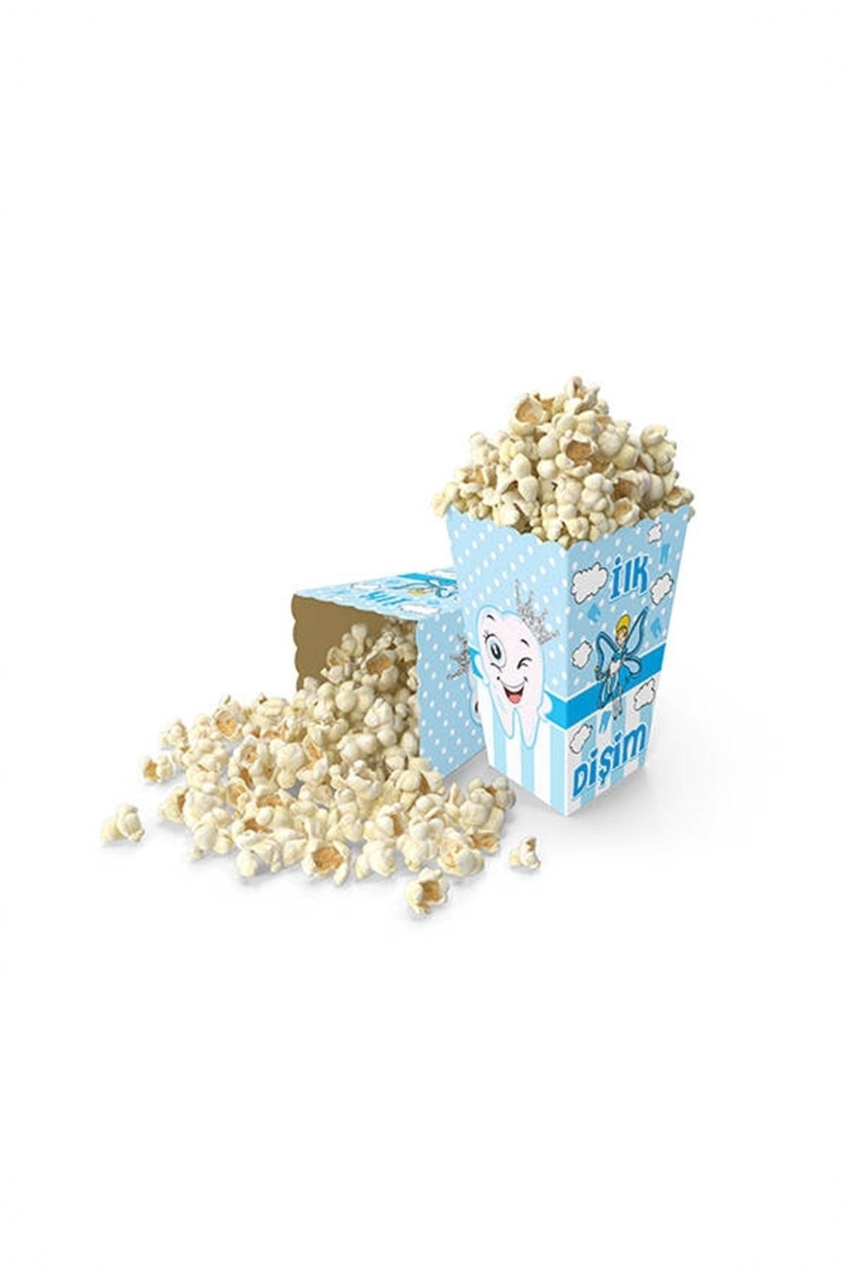 Popcorn Kutusu ( Mısır , Cips Kutusu ) 8 Adet