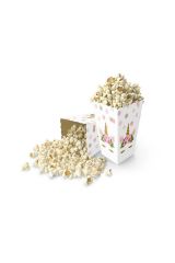 Popcorn Kutusu ( Mısır , Cips Kutusu ) 8 Adet