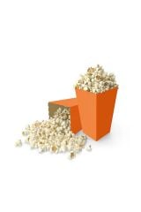Popcorn Kutusu ( Mısır , Cips Kutusu ) 8 Adet
