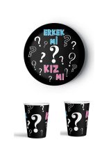 Unicorn Desenli Tabak Bardak Seti