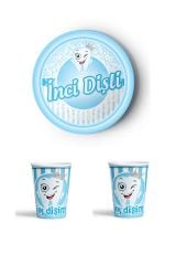 Unicorn Desenli Tabak Bardak Seti