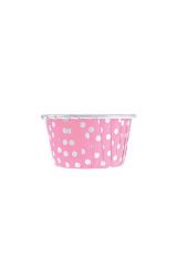 Pembe Puantiyeli Muffin-Kek Kapsülü 50'li