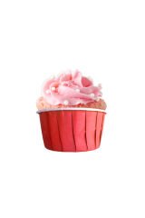Kırmızı Muffin Kek Kapsülü 50li