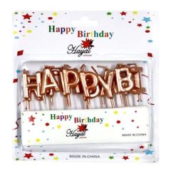 Rosegold Happy Bırthday Mum