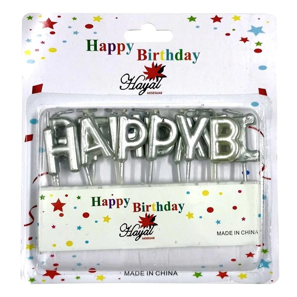 Happy Bırthday Mum Gümüş