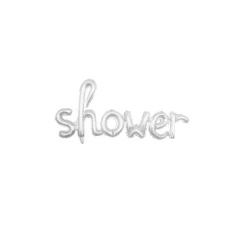 Shower Gümüş Folyo Balon