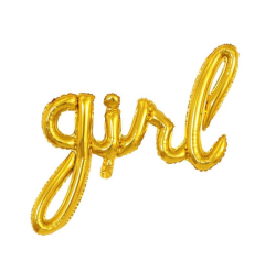 Girl Gold Folyo Balon